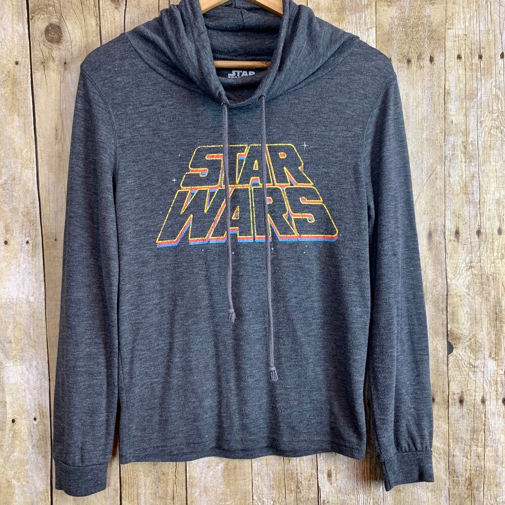 Star Wars Graphic Long sleeve Cowl drawstring